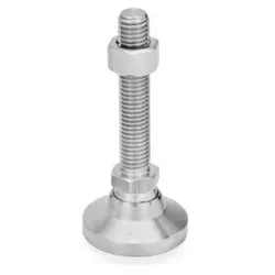 Gelenkfuß 50 mit Verstellspindel M10 x 63, Form OS- ohne Kun