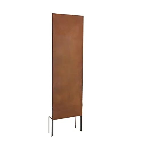 ESTEXO Sichtschutzelement Flames - Rost Sichtschutzwand für Garten - Elegantes Sichtschutzelement aus robustem Edelrost-Stahl, einzigartig in der Rost-Patina. Ideal zur Gestaltung Ihres Gartens, bietet Stabilität und individuelle Akzente.
