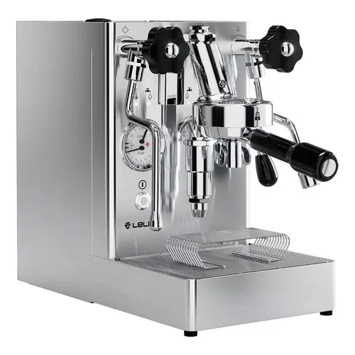 Lelit Mara X PL62X V2 - Kompakte Edelstahl Espressomaschine, leise, mit innovativem HX-Doppelsondensystem für perfekte Brühtemperatur