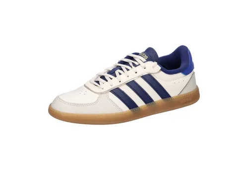 adidas Women's Breaknet Sleek Schuh - Core White/Dark Blue/Royal Blue 44 - Damen-Sneaker mit regulärer Passform, aus hochwertigem Synthetik und Leder für optimalen Tragekomfort.