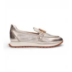 Hispanitas für Damen. HV253949 Turnschuhe Kansas gold (40), Leder, 3 bis 5 cm, Keine, Lässig, Bronze
