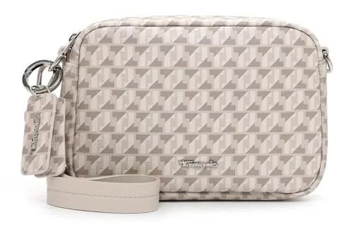 Tamaris Umhängetasche TAS Francesca beige - Stylische Umhängetasche aus synthetischem Material mit strukturiertem Design, ideal für Alltag und Freizeit. Längeneinstellbarer und abnehmbarer Schulterriemen für optimalen Tragekomfort.