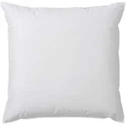 Centa-Star Kopfkissen Golf von Alaska, 80x80 cm - Hochwertiges Kopfkissen aus Daunen, weich und anschmiegsam, Oeko-Tex® Standard 100, ideal für erholsamen Schlaf und pflegeleicht.