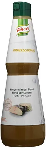 Knorr Professional Fischfond konzentriert 1L - Hochwertiger Fischfond für die professionelle Küche, ideal für Saucen und Suppen. Mit 100% natürlichen Zutaten und schneller Anwendung – für müheloses Kochen und perfekten Geschmack.