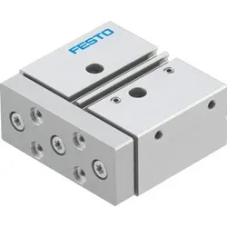 FESTO Führungszylinder DFM-20-20-P-A-GF - Hublänge 20mm - Hochwertiger FESTO Führungszylinder DFM-20-20-P-A-GF mit 20mm Hublänge, ideal für präzise Bewegungssteuerung in industriellen Anwendungen.