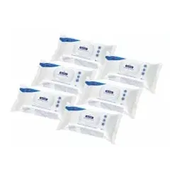 Bacillol 30 Sensitive Tissues Desinfektionstücher - 6 Flow-Packs à 80 Tücher - Praktische Desinfektionstücher für sensitive Anwendungen, ideal für hygienische Reinigung in sensiblen Umgebungen. Aldehyd-, farbstoff- und parfümfrei, optimal für empfindliche Materialien.