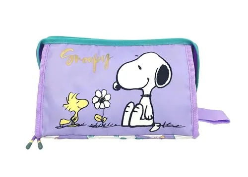 CYPBRANDS Unisex Kinder Snoopy Neceser-1950 Kosmetiktasche, dunkelviolett
