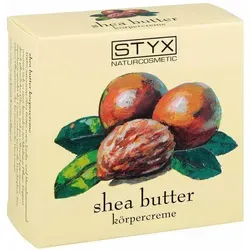 Styx Sheabutter Körpercreme 200 ml - Körpercreme mit natürlicher Sheabutter, reich an Vitamin E und Provitamin A, für samtweiche und gut durchfeuchtete Haut. Ideal zur Regeneration nach dem Sonnenbad.