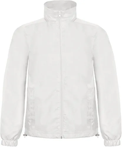 B&C: Midseason Windbreaker ID.601 JUI60, Größe:M;Farbe:White