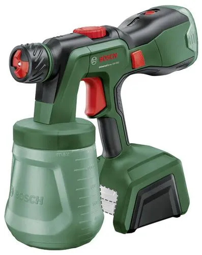 Bosch Home and Garden UniversalSpray 18V-300 Farbspritzpistole - Farbsprühsystem für schnelles und präzises Sprühen von Farben, Lacken und Lasuren. Mit Syneon Technology für optimale Leistung und lange Laufzeit.