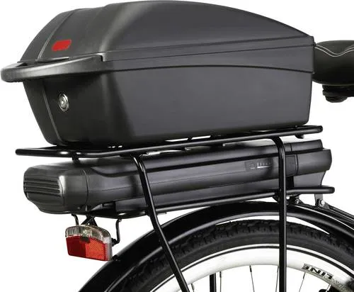 FISCHER Gepäckträger-Box 86500 - Fahrradtasche mit 11L Fassungsvermögen, wasserbeständig und ideal für sichere Transporte auf dem Fahrrad. Perfekt für Radsport-Enthusiasten!