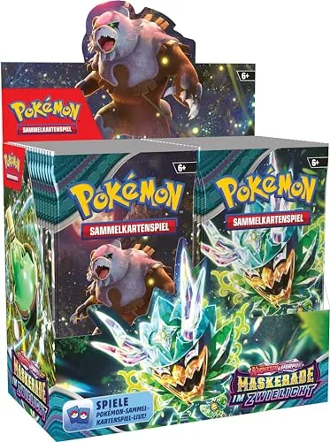 Maskerade im Zwielicht Booster - Pokemon Karten Deutsch - NEU - Booster Pack-