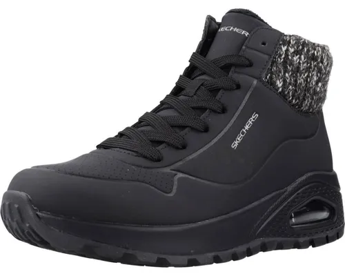 Skechers Damen Winter Boots 36 EU - Wanderschuhe aus synthetischem Leder, warm gefüttert und ideal für winterliche Abenteuer im Freien.