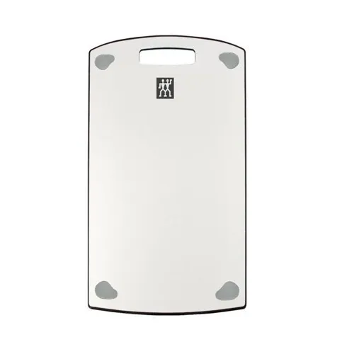 ZWILLING Wendbares Schneidebrett 36 cm - Schneidebrett aus antibakteriellem Kunststoff, beidseitig verwendbar mit praktischen Griffen – ideal für eine hygienische und platzsparende Küchenarbeit.