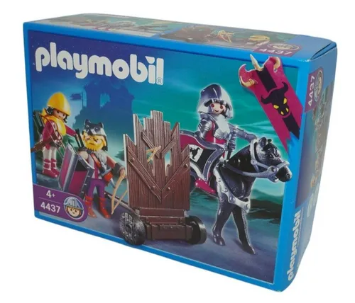 Playmobil Barbaren mit Sturmwand Angriffsturm Mit mobiler Sturmmauer 4437
