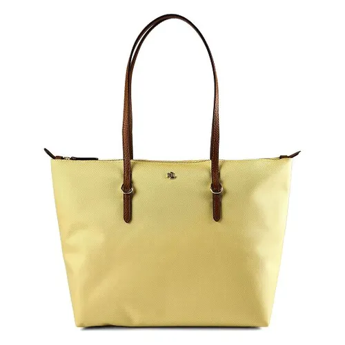 Lauren Ralph Lauren Keaton Nylon Tragetasche für Damen - Die Keaton Tote Bag aus robustem Nylon bietet viel Platz für Alltagsgegenstände und besticht durch ihre elegante Silhouette. Mit Kunstlederriemen und metallic 'LRL'-Logo ist sie ein stilvolles Accessoire für jeden Tag.