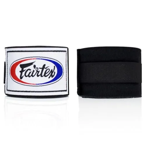 Fairtex Boxbandagen HW2: Komfort und Stil für Jeden Kämpfer! Schütze Bandage Handgelenk und Knöchel mit Eleganz, in Verschiedenen Längen und Farben Erhältlich(Schwarz-180)
