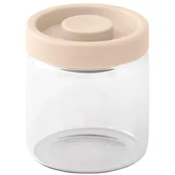 Brabantia Vakuum-Vorratsdose 750 ml mit Pumpdeckel - Praktische 750 ml Vorratsdose für Snacks und trockene Lebensmittel. Der integrierte Pumpdeckel entfernt überschüssige Luft und sorgt für optimale Lagerung. Durchsichtiger Körper für einfache Identifikation. Ideal für die Küchenorganisation.