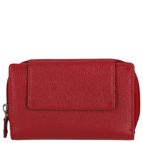 KENORADA Hochkantbörse Damen Mekong Flap Wallet L rot 90B*002-KR