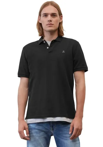 Marc O'Polo Poloshirt in Schwarz - Stilvolles Casual Wear - Poloshirt aus 100% Baumwolle mit Piqué-Material, ideal für lässige Anlässe. Pflegeleicht und in Größe XL erhältlich.