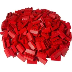 LEGO® 2x4 Dachsteine Rot für kreative Bauprojekte - 500 Stück - 500 original LEGO® 2x4 Dachsteine in Rot, ideal für kreative Bauprojekte. Fördert die Fantasie und Problemlösungsfähigkeiten der kleinen Baumeister. Perfekt als Geschenk für LEGO®-Fans!