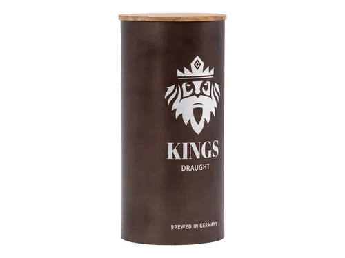 massivum Weinregal Kings Barrel Beistelltisch aus Holz und Metall - Stylisches Weinregal im Fassdesign, ideal für Weinliebhaber. Mit einem offenen Fach und stabiler Bauweise ist es der perfekte Blickfang für Ihr Zuhause.