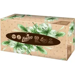 Linteo Paper Tissues Two-ply Paper, 100 pcs per box Papiertaschentücher 100 St.