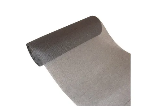 Deko AS Dekoobjekt Tischläufer "Shabby Chic" in Leinenoptik - 300mm - 5m - col. 90 Schwa