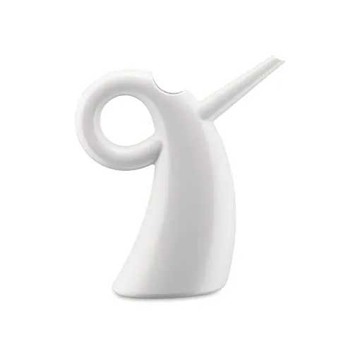 Alessi DIVA Gießkanne 1.5 l - Weiß - Wasserkocher aus thermoplastischem Harz, stilvolles Design in Weiß, ideal für Garten und Balkon.