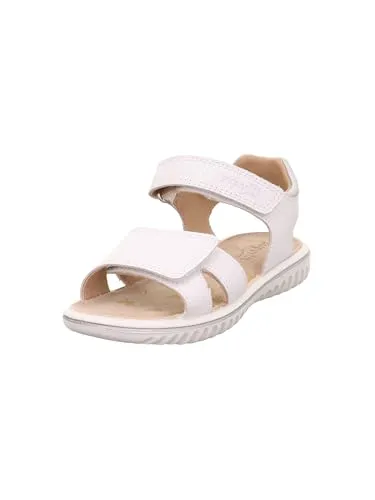 Superfit Sparkle Sandalen weiß/silber (1020) 34 - Wanderschuhe für Kinder, nachhaltig gefertigt mit chromfrei gegerbtem Leder und extra weicher, flexibler Laufsohle für optimalen Tragekomfort.