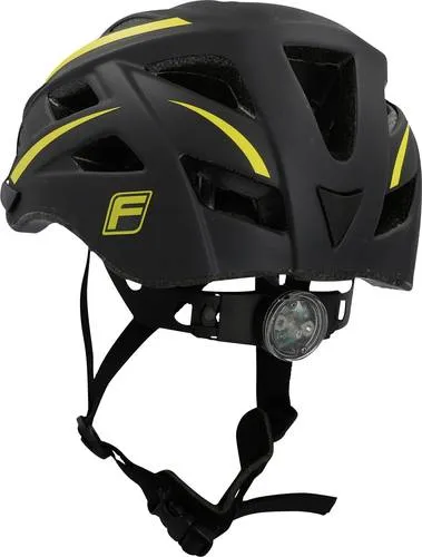 FISCHER FAHRRAD Urban Montis Fahrrad-Helm Schwarz S/M - Fahrradhelm für optimalen Kopfschutz mit verstellbarem Innenring-System für perfekte Passform, ideal für Straßenradsport und Freizeitaktivitäten.