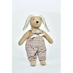 Käthe Kruse Hugo Hase Stehend – Ökologisches Kuscheltier mit Ankleide-Option - Weich- & Stoffpuppen: HUGO Hase begeistert mit seinem fröhlichen Design, fördert die Feinmotorik durch kreatives Ankleidespiel und ist dank OEKO-TEX Zertifizierung sicher für Kinder.