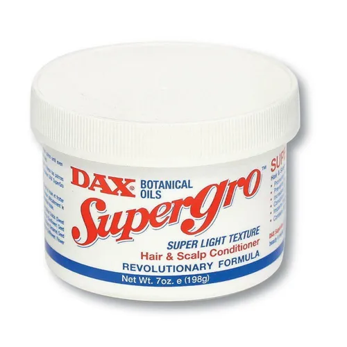 DAX Super Gro 199g Conditioner Pomade-Haar-Kur - Frisierprodukte für alle Haartypen, organische Pomade für formendes Styling und intensive Pflege.