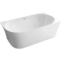 Freistehende Badewanne NOVA SLIM LINE - Elegantes Design in Weiß - Freistehende Badewanne NOVA SLIM LINE aus hochwertigem Acryl, ideal für stilvolle Badezimmer. Wählbare Größen für individuellen Komfort.