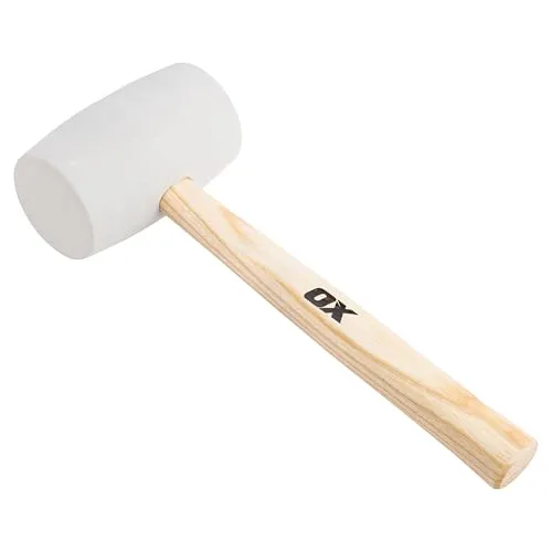 OX Pro White Rubber Mallet - 32 oz