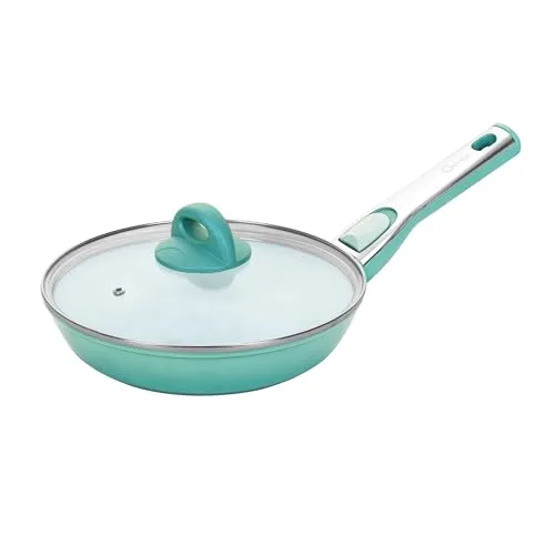Genius Bratpfanne Cerafit Revolution 24 cm - Pfanne mit langlebiger Keramik-Beschichtung, ideal für gesundes Kochen ohne PFAS, geeignet für alle Herdarten und spülmaschinenfest.