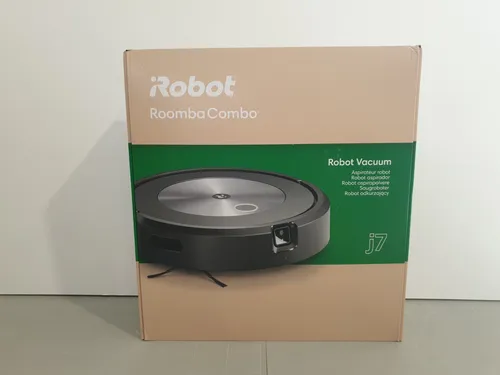 iRobot Roomba j715840 Roboter Staubsauger - Saugroboter mit WLAN und 10-facher Saugkraft, ideal für Haushalte mit Haustieren. Er erkennt und vermeidet Objekte, bietet personalisierte Reinigungsvorschläge und ist kompatibel mit Sprachassistenten.