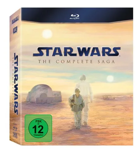 Star Wars - Complete Saga [Blu-ray] - Filme, epische Sci-Fi-Saga mit allen 9 Episoden, ideal für Fans und Filmabende.