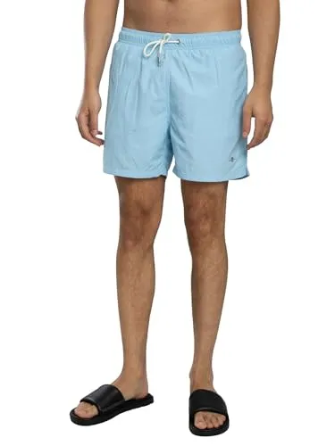 GANT Herren Logo-Badeshorts, Sky Blue, XXL – Stilvolle Bademode - Moderne Logo-Badeshorts in Sky Blue, ideal für entspannte Tage am Strand oder Pool. Bequem und stylisch für unvergessliche Sommermomente.