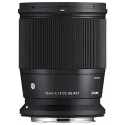 SIGMA Contemporary 16 mm f./1.4 Weitwinkel-Objektiv für Canon R-Mount - Festbrennweiten Objektive mit hervorragendem Auflösungsvermögen und professionellen Gegenlicht-Eigenschaften für beeindruckende Aufnahmen.