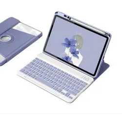 360° Drehbare Bluetooth Tastatur Hülle für iPad 10.2 (2019-2021) - Maximale Flexibilität: Die 360° drehbare Hülle ermöglicht die Nutzung im Quer- und Hochformat. Mit abnehmbarer Tastatur verwandelt sie Ihr iPad in ein praktisches Notebook. Ideal für unterwegs, mit langer Akkulaufzeit von bis zu 30 Tagen.
