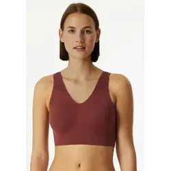 Schiesser Damen nahtloses Bustier mit herausnehmbaren Pads - Invisible Soft - Bequemer Büstenhalter für Damen, nahtlos und weich, ideal für den täglichen Komfort und perfekte Passform.