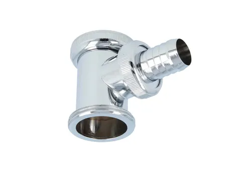 tecuro Siphon Zwischenstück - Adapter mit Geräteanschluss für Geruchsverschluss