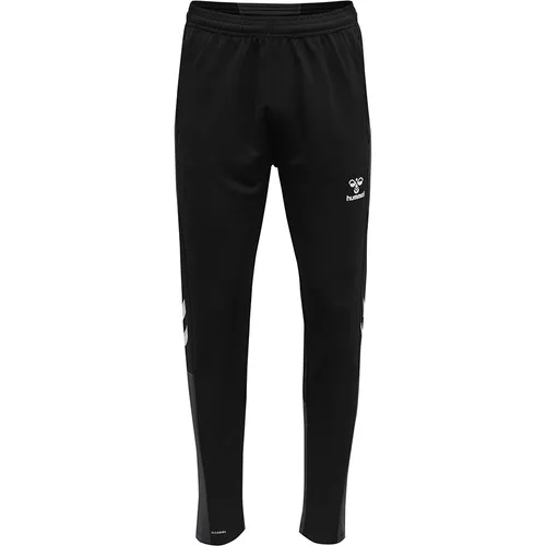 hummel Herren Trainingshose Lead Football Pants 207413 schwarz XS - Trainingsbekleidung für Fußball, aus atmungsaktivem BEECOOL Material für optimalen Komfort und Feuchtigkeitsmanagement.