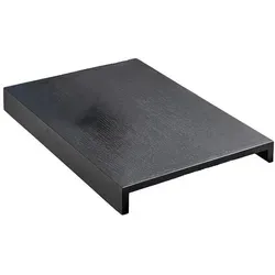 KAWOLA Holztablett MADELINE Eiche schwarz - Elegantes Tablett aus hochwertigem Eichenholz, ideal für die Armlehne Ihres Sofas und perfekt für die Serie MADELINE.