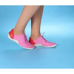 Think Schnürschuhe Kapsl fuxia 204-5000 Gr.39,5 - KPS 190 - Sneaker mit sportiver Optik, individuelle Passform durch kräftige Schnürung und nahtfreier Ballenbereich für hohen Laufkomfort. Hergestellt aus pflanzlich gegerbtem Leder mit recyclingfreundlicher Gummisohle.
