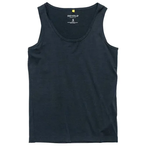 Devold Classic Tank WMN ink (284A-clothing) XL - Stylisches Damen Tanktop aus 100% Merinowolle, atmungsaktiv und geruchshemmend. Ideal für Sport und Freizeit, sorgt für optimalen Tragekomfort bei jeder Aktivität.
