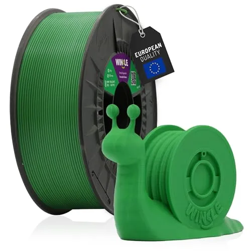 WINKLE PLA HD Filament 2.85mm Avocado Grün, 1kg Spule, 3D Drucker Filament Kompatibel mit FDM Druckern, 3D-Druckmaterialien, Maßgenauigkeit +/- 0.05mm, Bioabbaubar Leicht zu Bedrucken