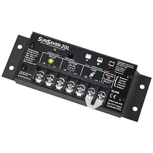 Morningstar SunSaver SS-20L 12V Laderegler PWM 12 V 140 A