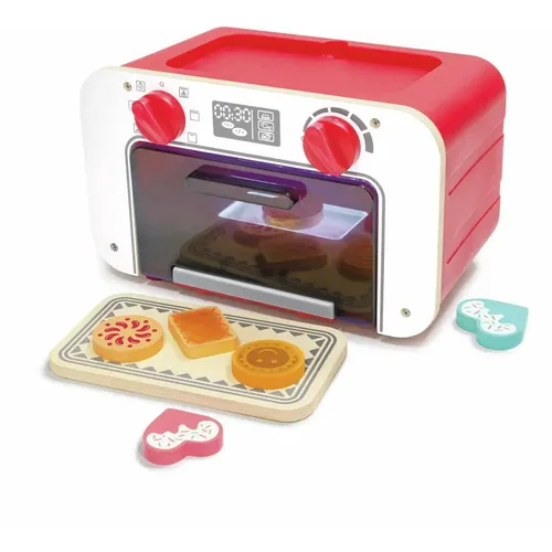 Hape Mein Backofen mit Zauberkeksen - Spielzeug-Backofen mit magischen Keksen | Realistisches Backerlebnis mit Licht- und Soundeffekten, fördert Kreativität und soziale Fähigkeiten der Kinder.